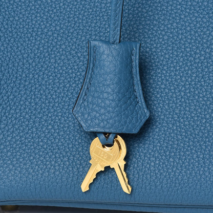 Hermes Togo Birkin 30 Cobalt 30 of 36