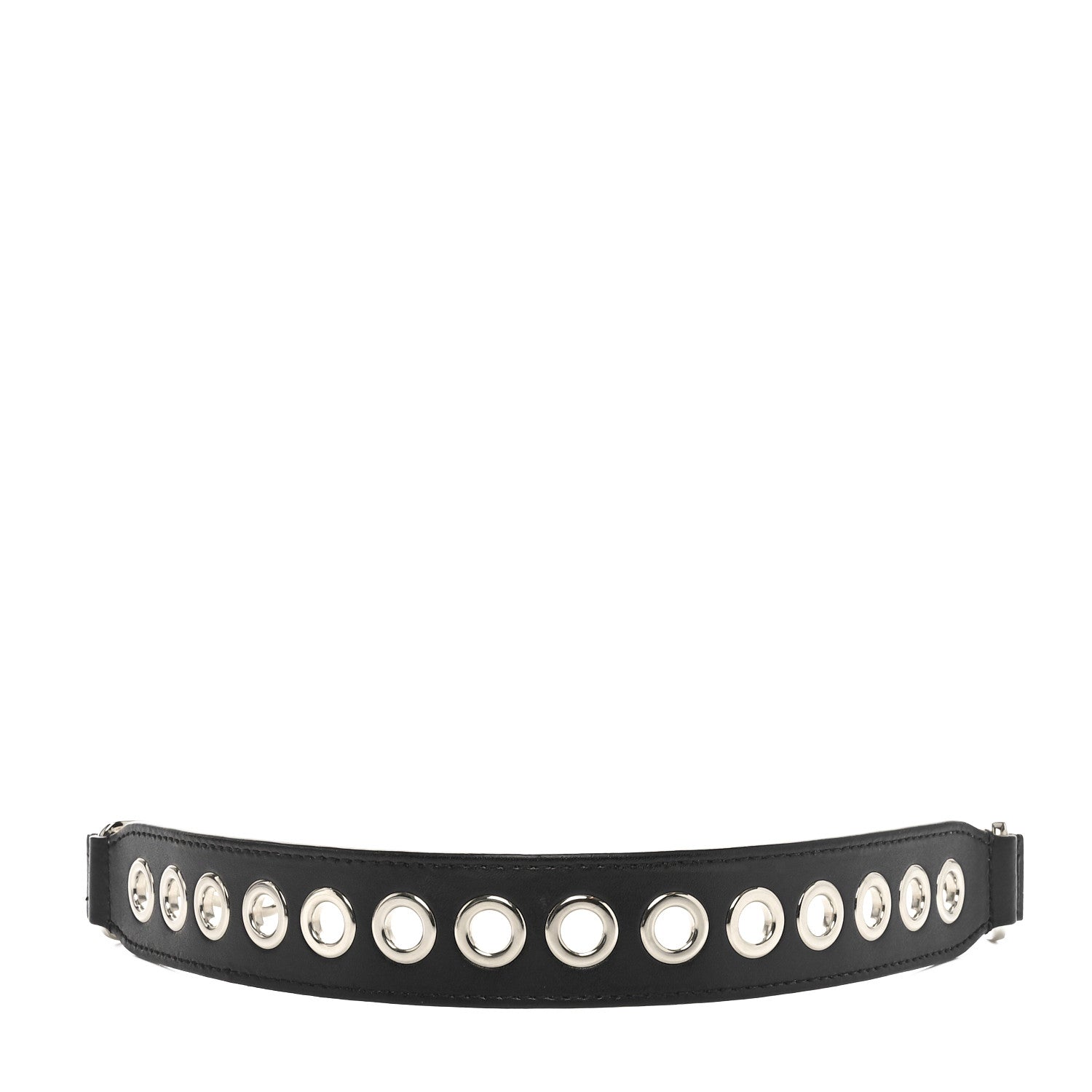 Fendi Vitello Liberty Grommet Bi-Color Mini Strap You Black Camelia 1 of 4