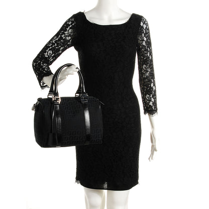 Fendi Zucchino Vitello Small Boston Black 2 of 9
