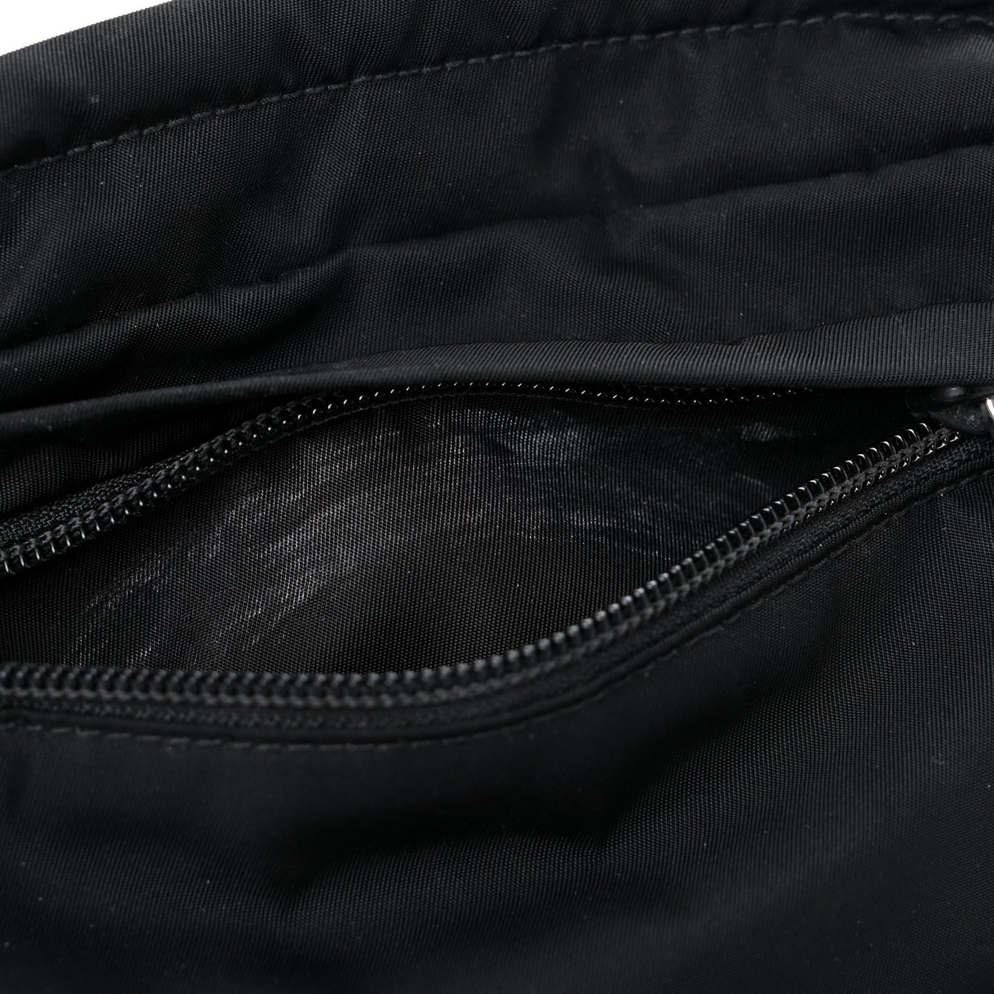 Tessuto Nylon Messenger Bag Black