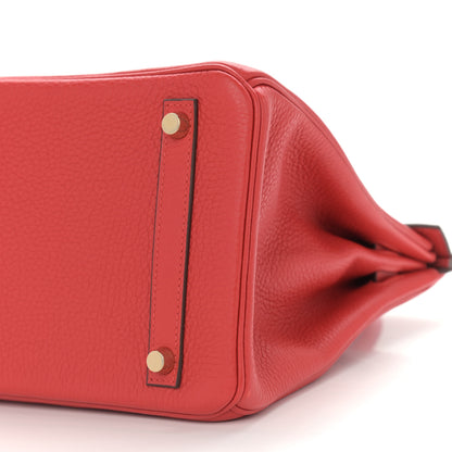 Hermes Togo Birkin 30 Rouge Tomate 9 of 14