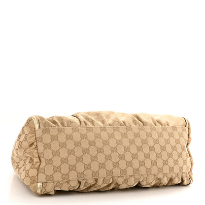 Gucci Monogram Large D Gold Hobo Gold 4 of 13