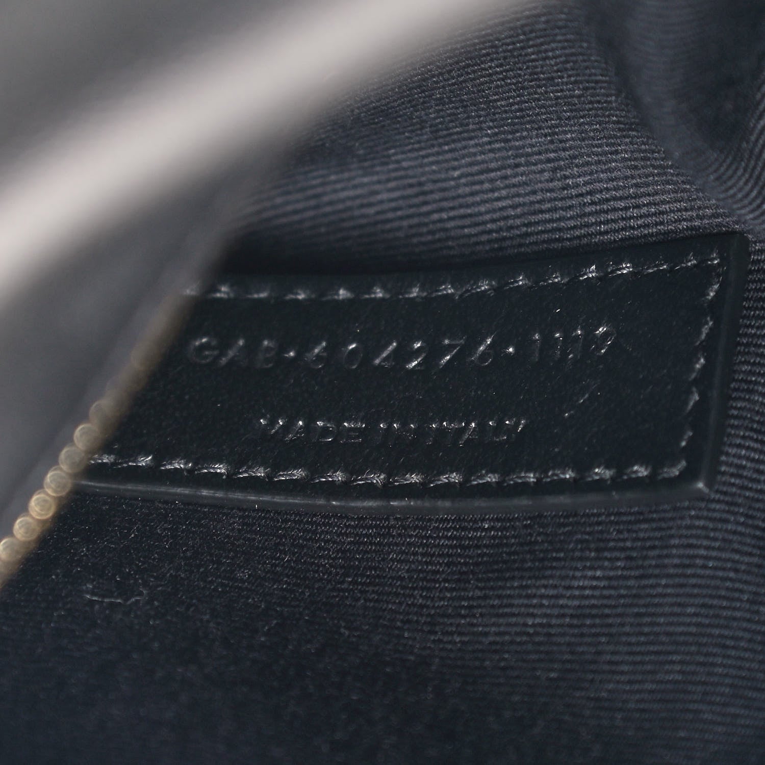 Saint Laurent Lambskin Monogram Tassel Kate 99 Black 9 of 15