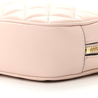 Versace Nappa Quilted La Medusa Camera Bag Light Pink 10 of 13