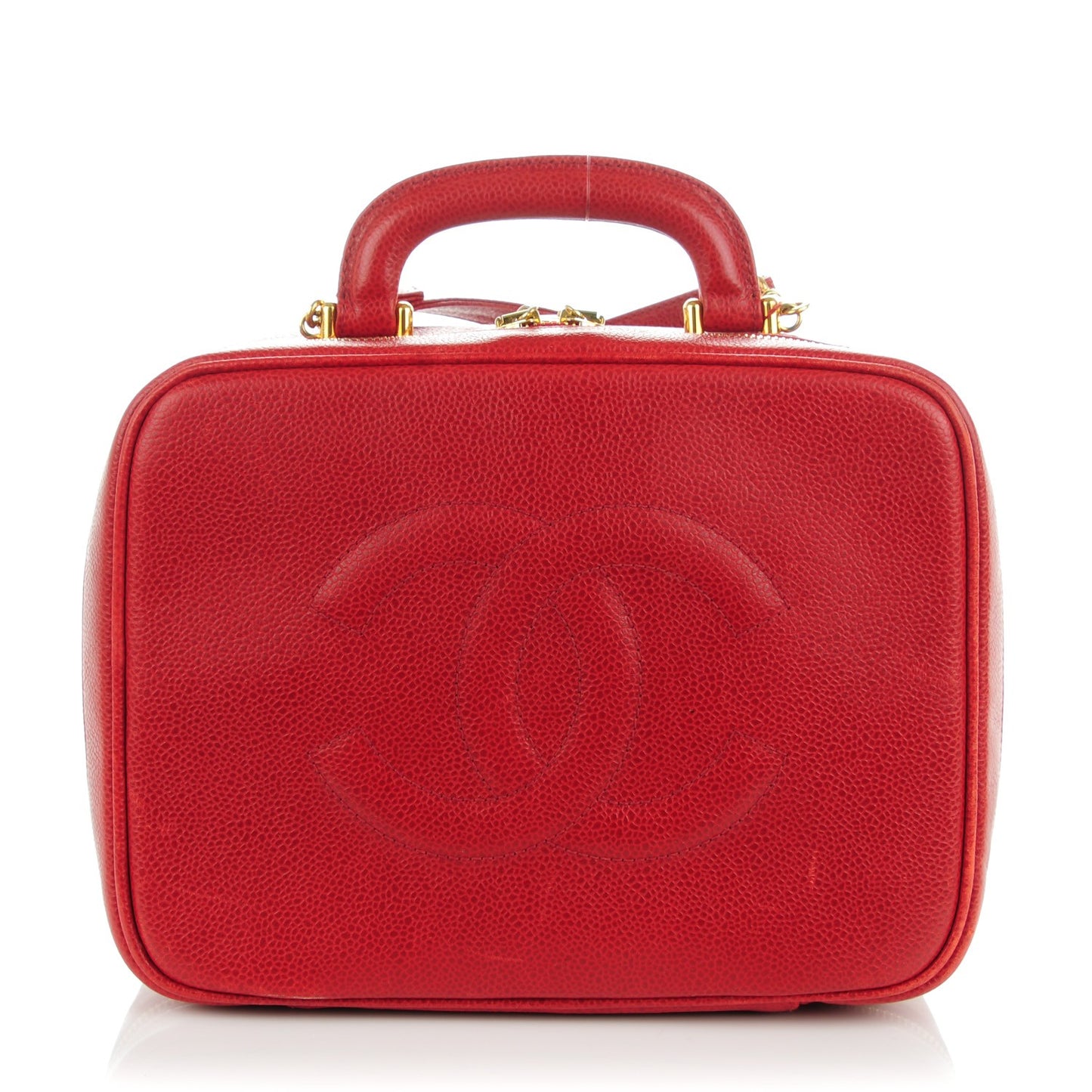 Caviar CC Vanity Cosmetic Case Red