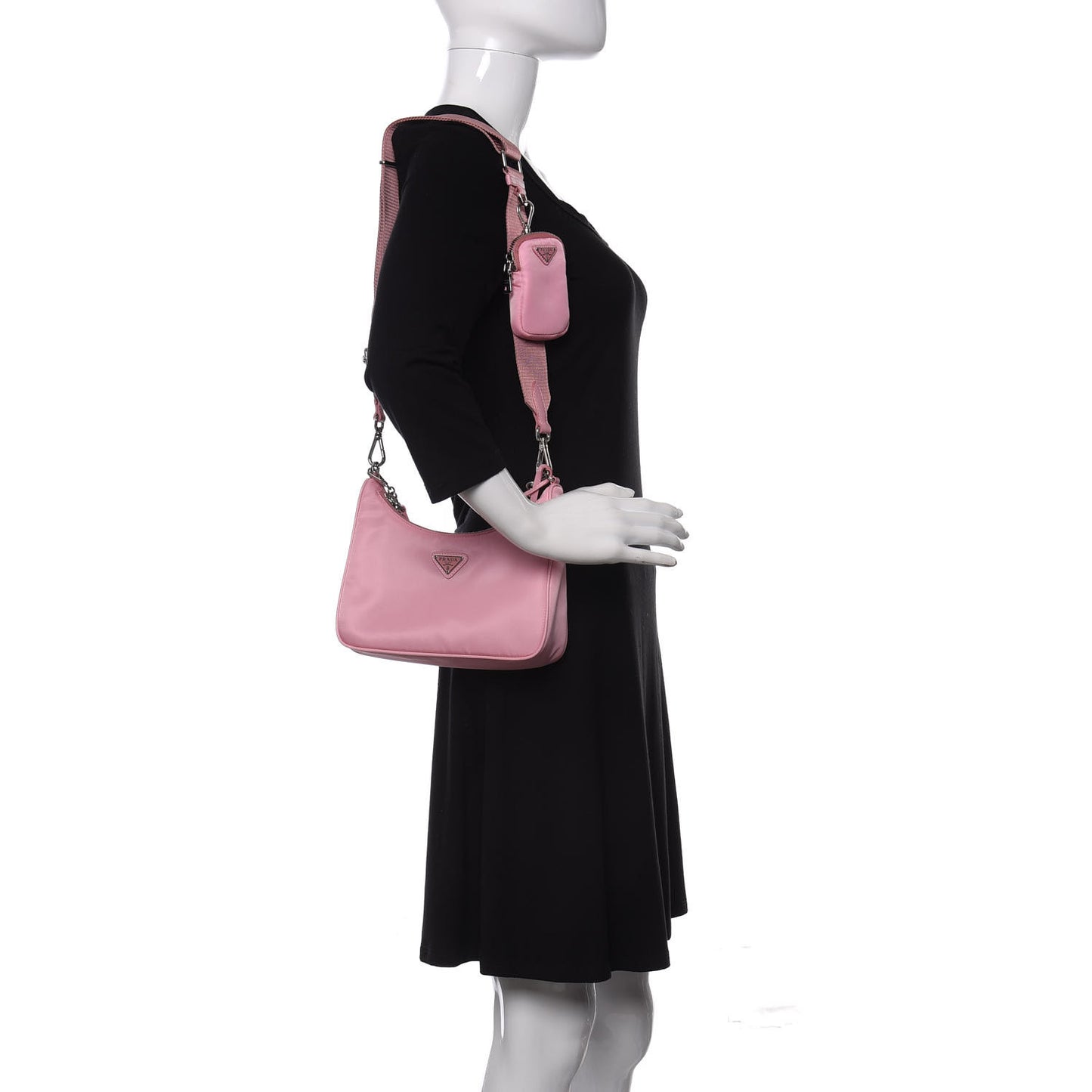 Nylon Re-Edition 2005 Shoulder Bag Rosa
