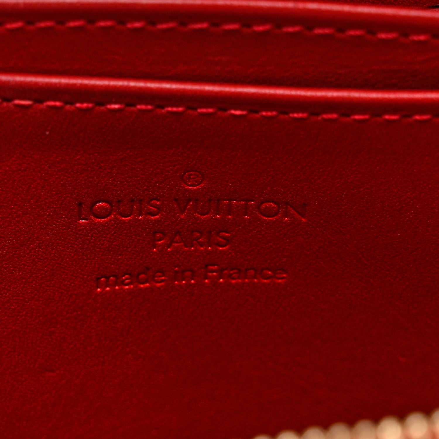 Louis Vuitton Vernis Zippy Coin Purse Pomme D'Amour 6 of 6