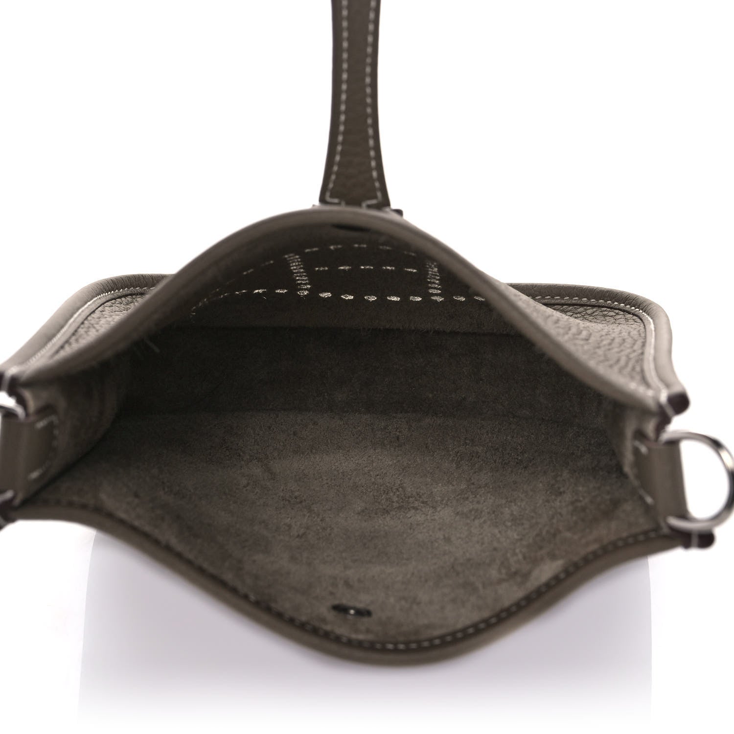 Hermes Taurillon Clemence Evelyne TPM Etoupe 5 of 11