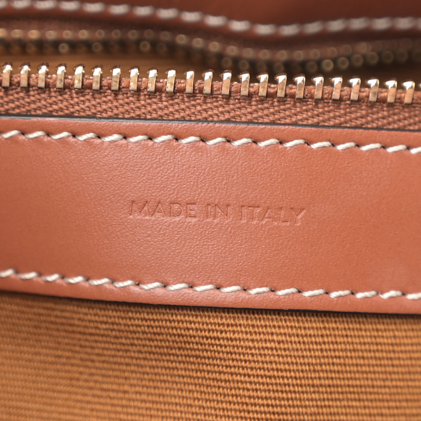 Triomphe Canvas Calfskin Boston Bag Tan