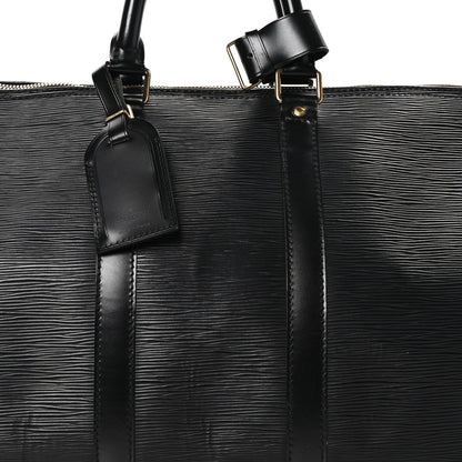 Louis Vuitton Epi Keepall 45 Black 6 of 11