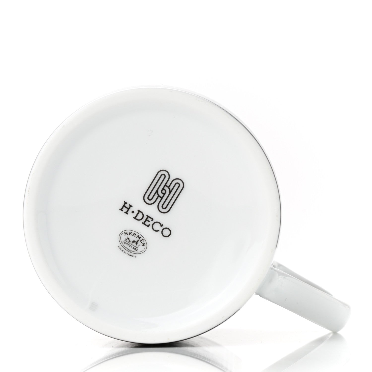 Hermes Porcelain H Deco Mug N°2 Black 5 of 8