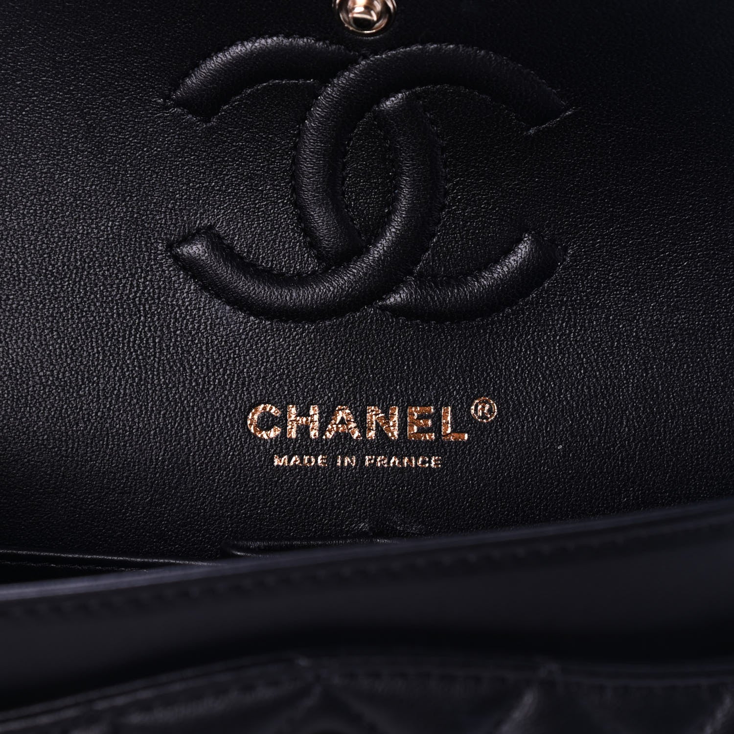 Chanel Lambskin Quilted Small Double Flap Black 5 of 8