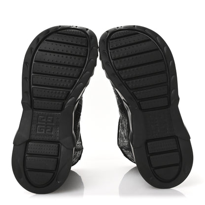 Givenchy Calfskin Logo Embossed Marshmallow Boots 37 Black 6 of 8