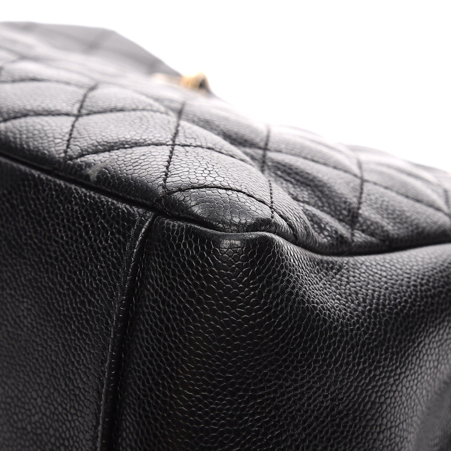 Chanel Caviar Quilted Grand Shopping Tote GST Black 10 of 14