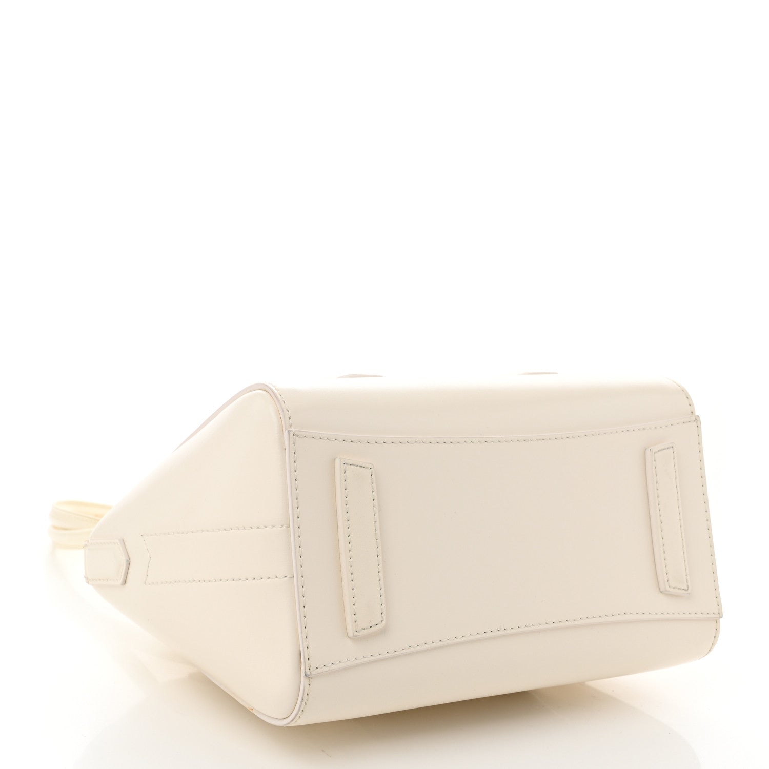 Givenchy Box Calfskin Mini Lock Antigona Shoulder Bag Ivory 4 of 11