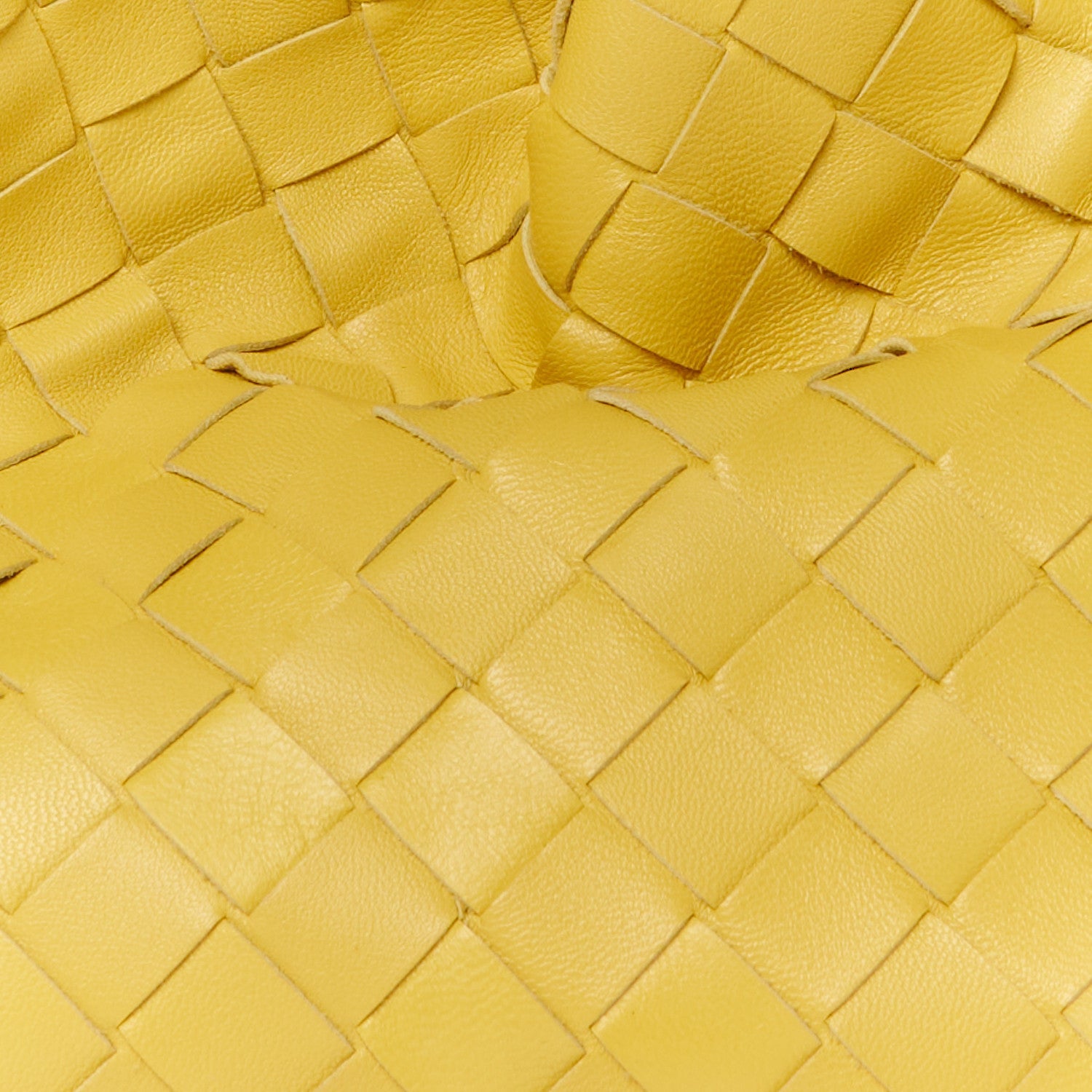 Bottega Veneta Nappa Maxi Intrecciato The Pouch Oversized Clutch Buttercup 9 of 11