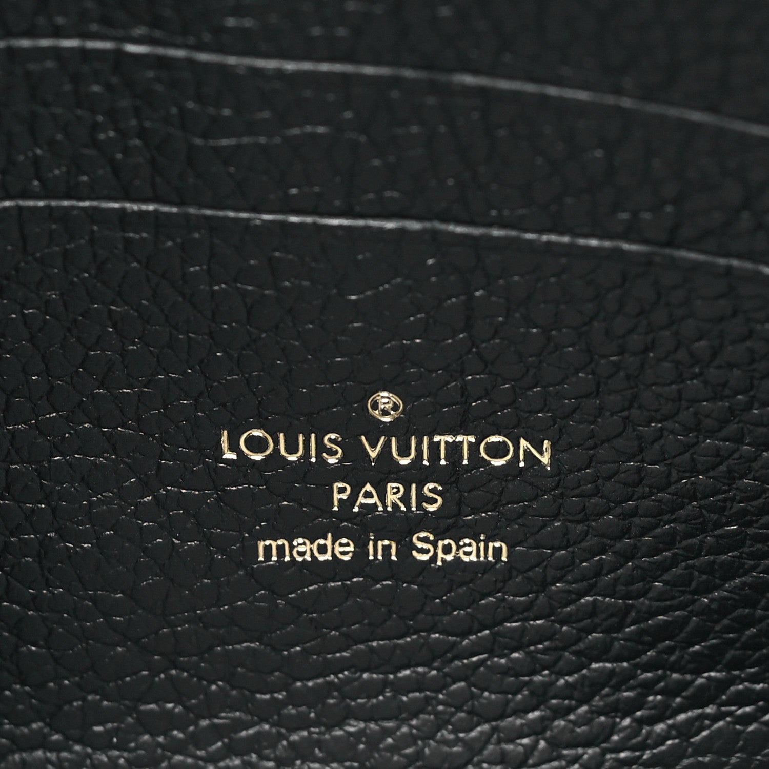 Louis Vuitton Empreinte Double Zip Pochette Black 7 of 10