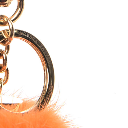 Louis Vuitton Mink Fluo Bubble Bag Charm Key Holder Orange 4 of 5