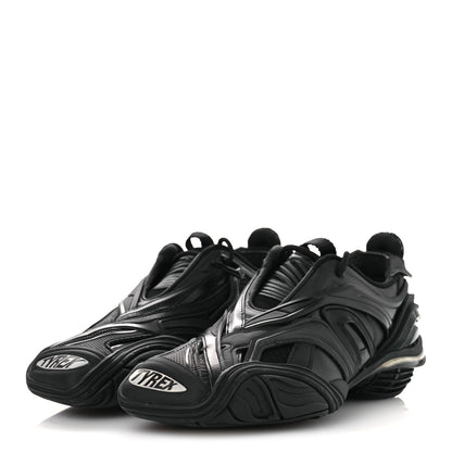 Balenciaga Rubber Mesh Womens Tyrex Sneakers 39 Black 4 of 11