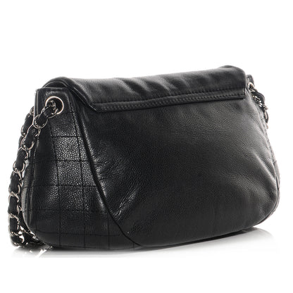 Chanel Caviar Half Moon Large Flap Black 3 of 7