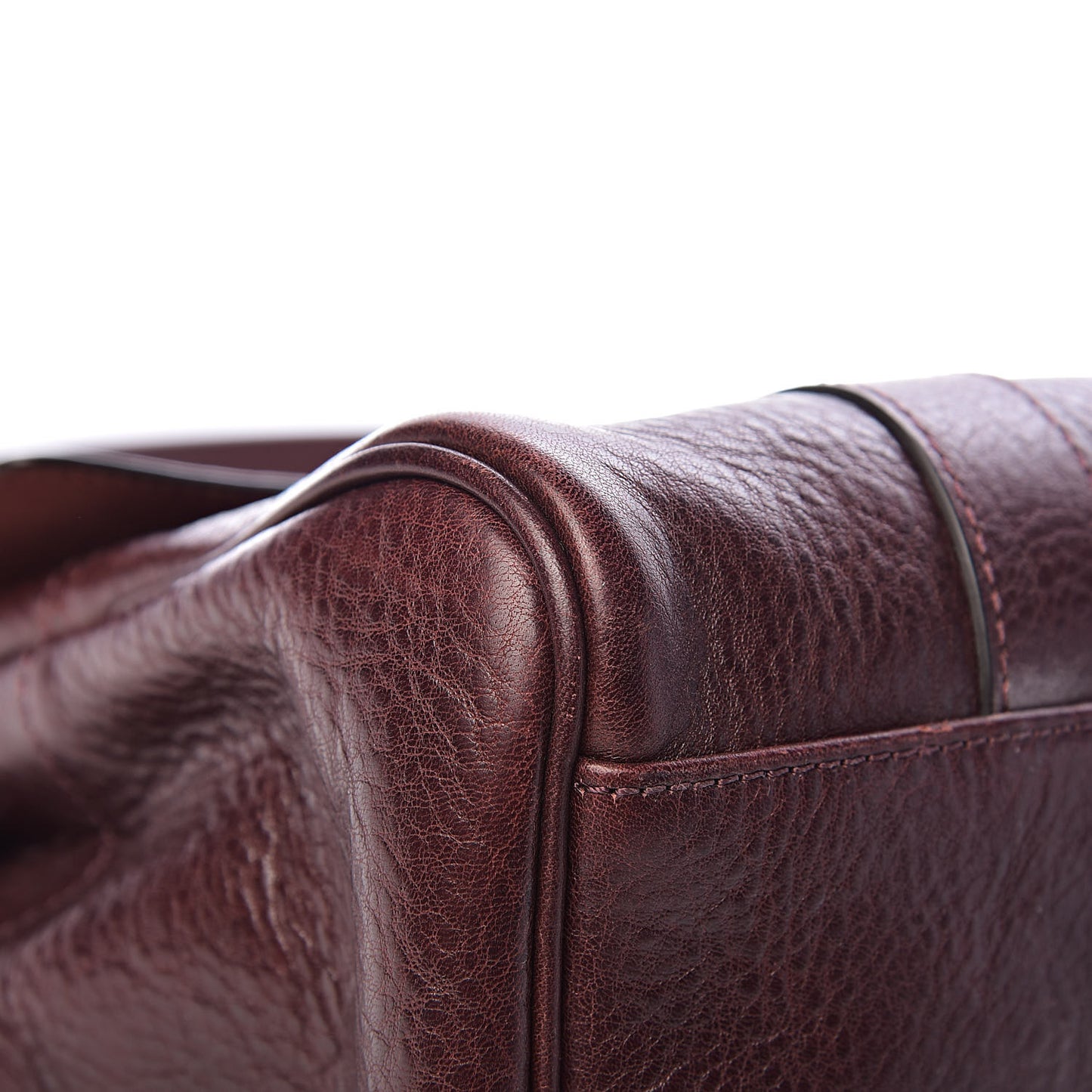 Vegetable Tanned Calfskin Small Bayswater Oxblood