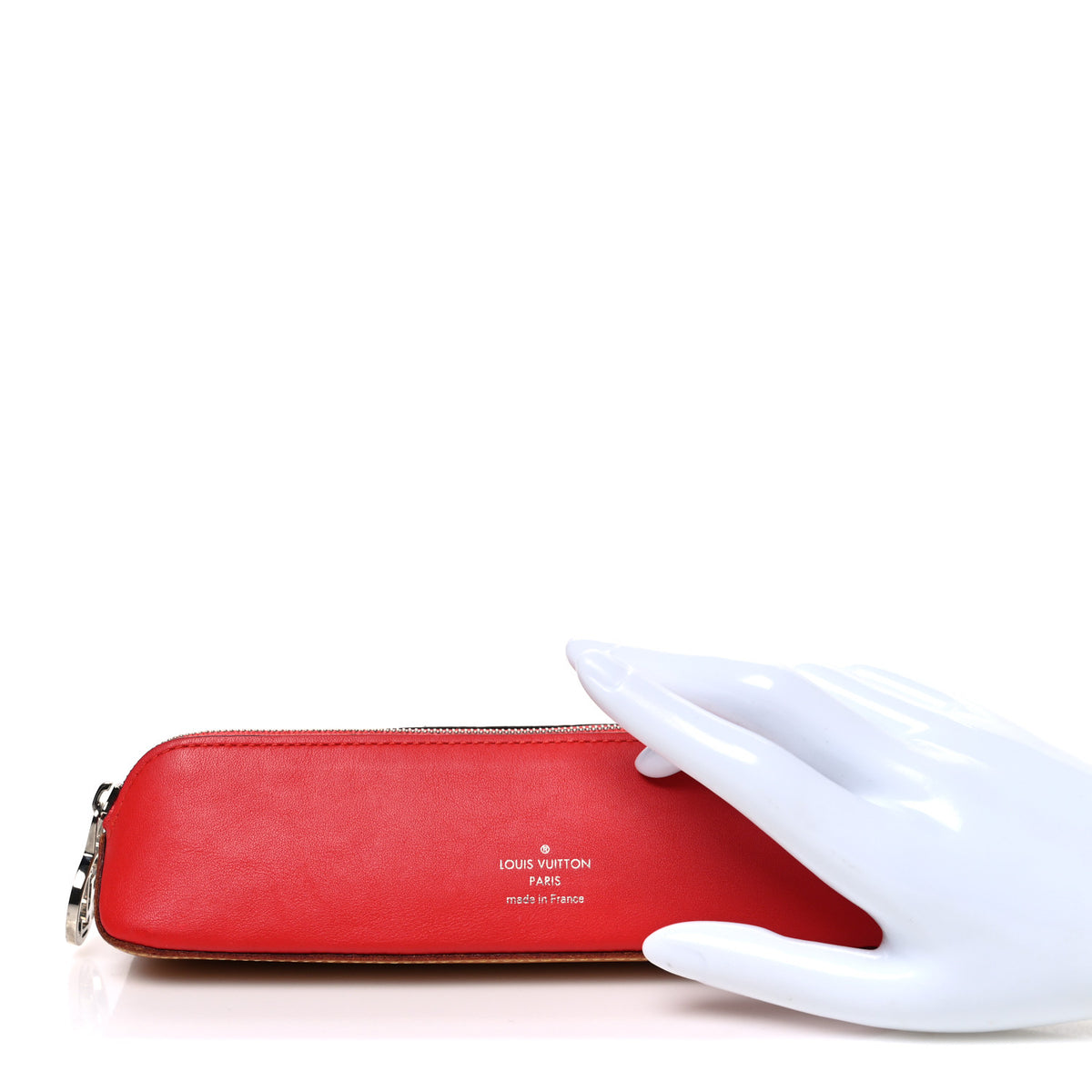 Louis Vuitton Monogram Elizabeth Pencil Pouch Red 2 of 7