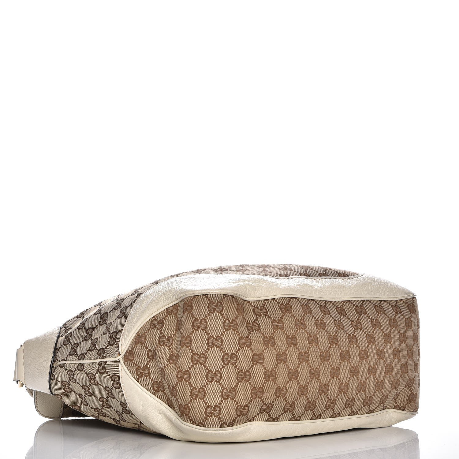 Gucci Monogram Medium Charlotte Hobo Off White 4 of 10