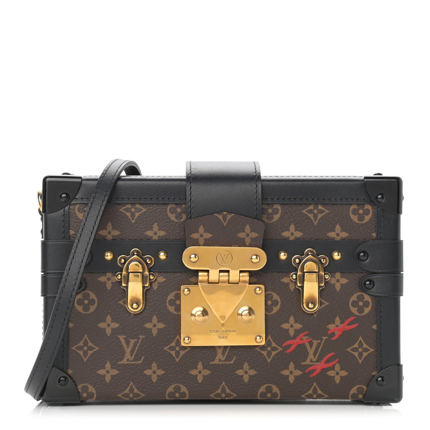 Monogram Petite Malle Black