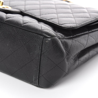 Chanel Caviar Quilted Maxi Double Flap Black 10 of 10