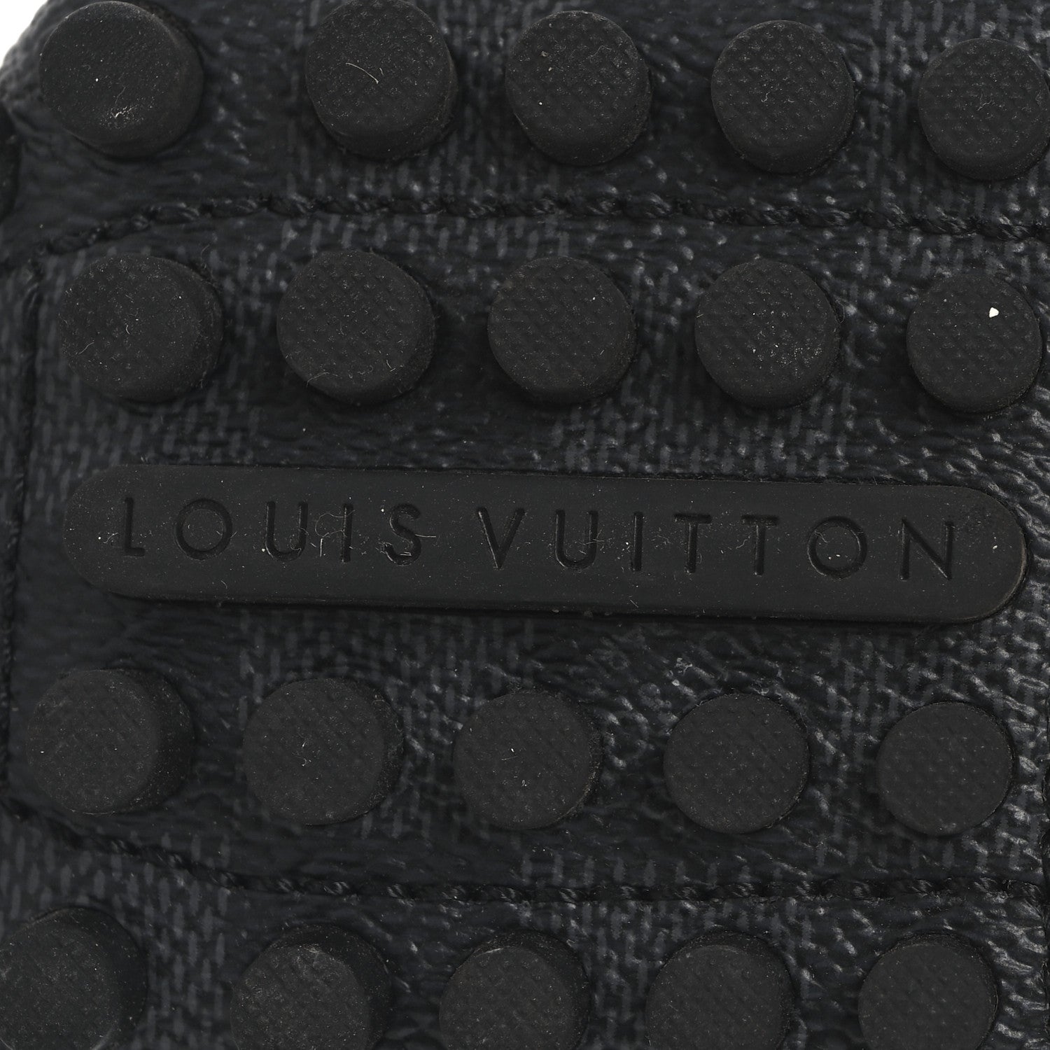 Louis Vuitton Damier Graphite Calfskin Mens Major Loafers 10 8 of 10