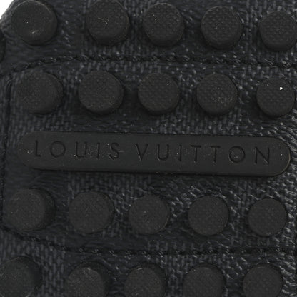 Louis Vuitton Damier Graphite Calfskin Mens Major Loafers 10 8 of 10