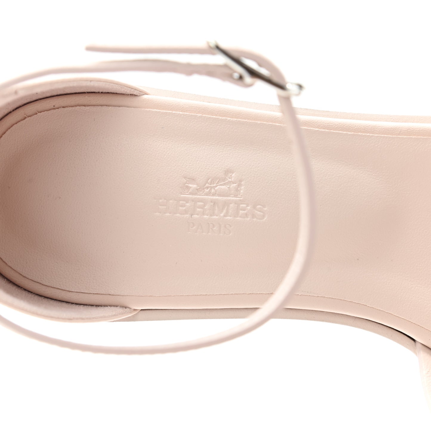 Calfskin Santorini Sandals 37 Rose Petale