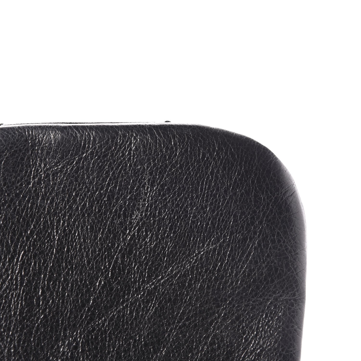 Chanel Glazed Calfskin XL On The Road Flap Black 9 of 12