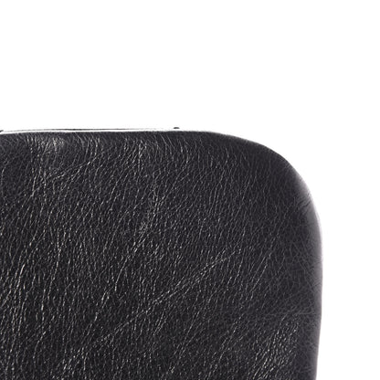 Chanel Glazed Calfskin XL On The Road Flap Black 9 of 12