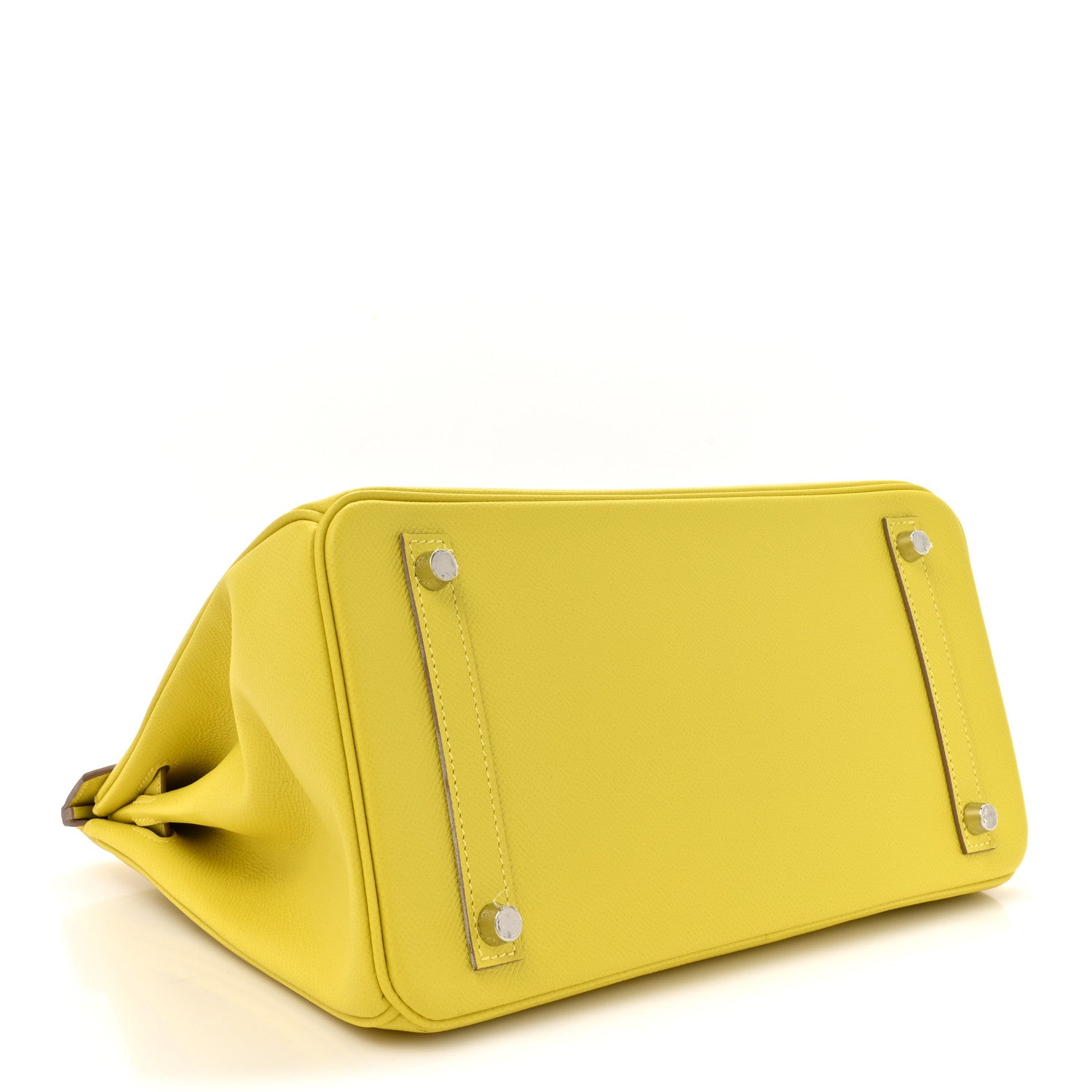 Hermes Epsom Birkin 30 Jaune Poussin Lime 4 of 13