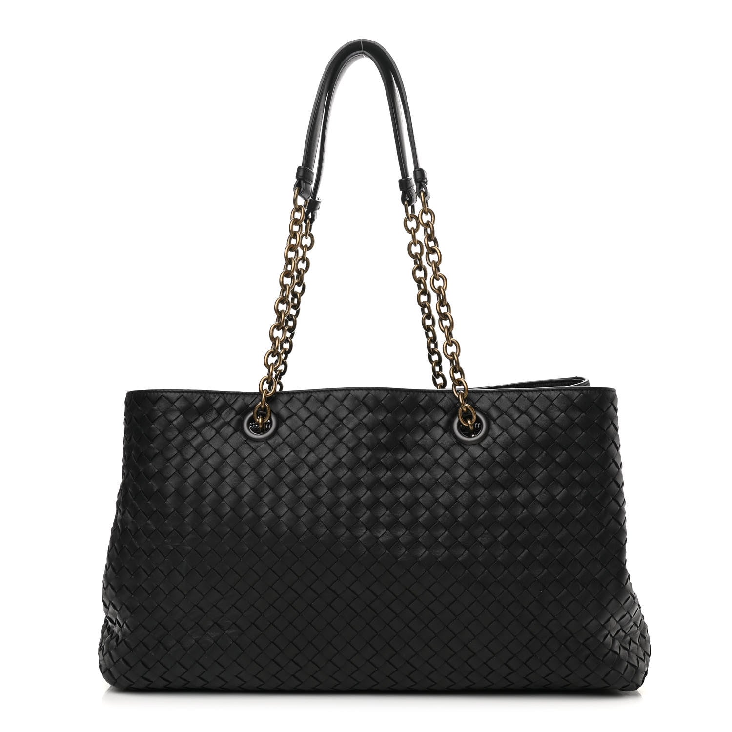 Bottega Veneta Nappa Intrecciato Large Tote Black 1 of 11