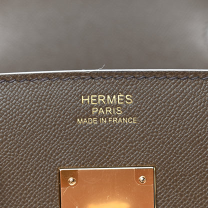 Hermes Madame Calfskin Birkin Sellier 30 Toundra 10 of 18