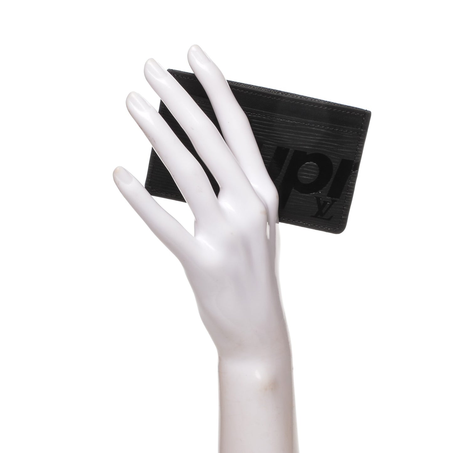 X SUPREME Epi Card Holder Black