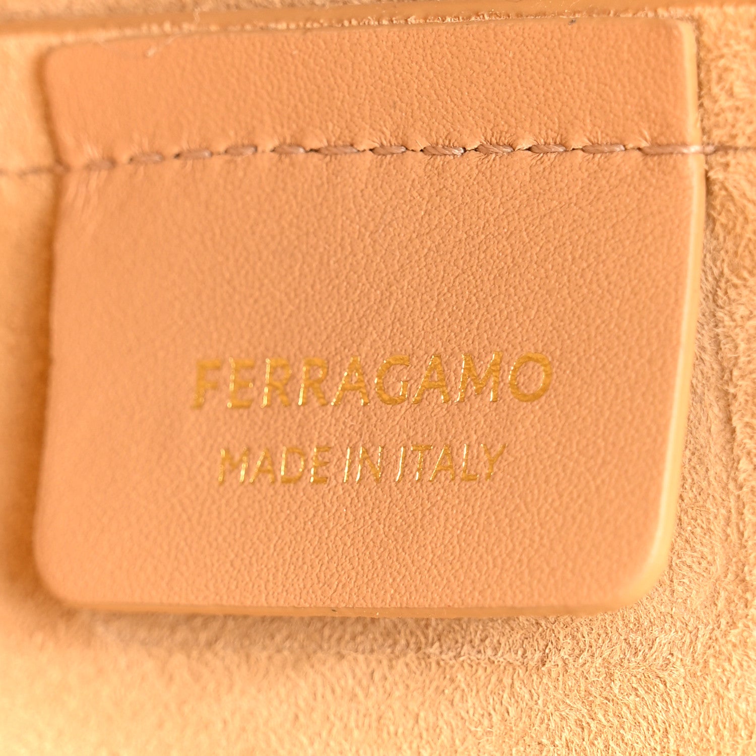 Salvatore Ferragamo Ferragamo Calfskin Charming Tote Light Camel 6 of 11