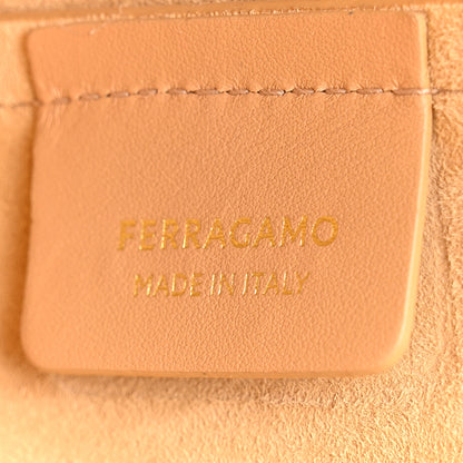 Salvatore Ferragamo Ferragamo Calfskin Charming Tote Light Camel 6 of 11