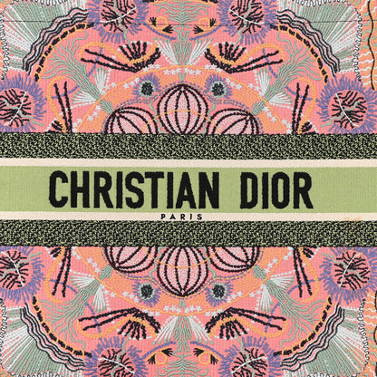 Christian Dior Canvas Embroidered Large In Lights Book Tote Multicolor 8 of 11