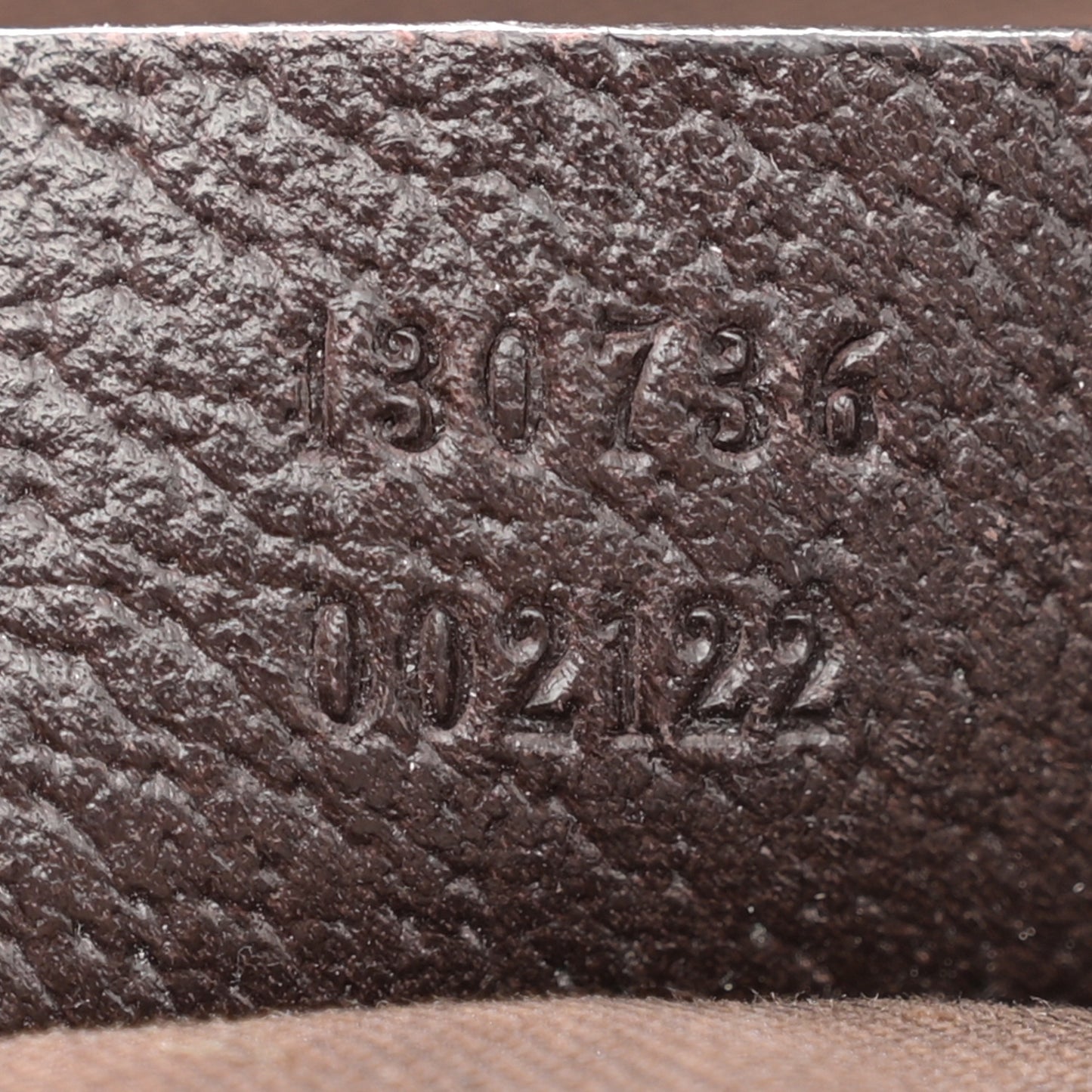 Monogram Medium Abbey Shoulder Bag Dark Brown