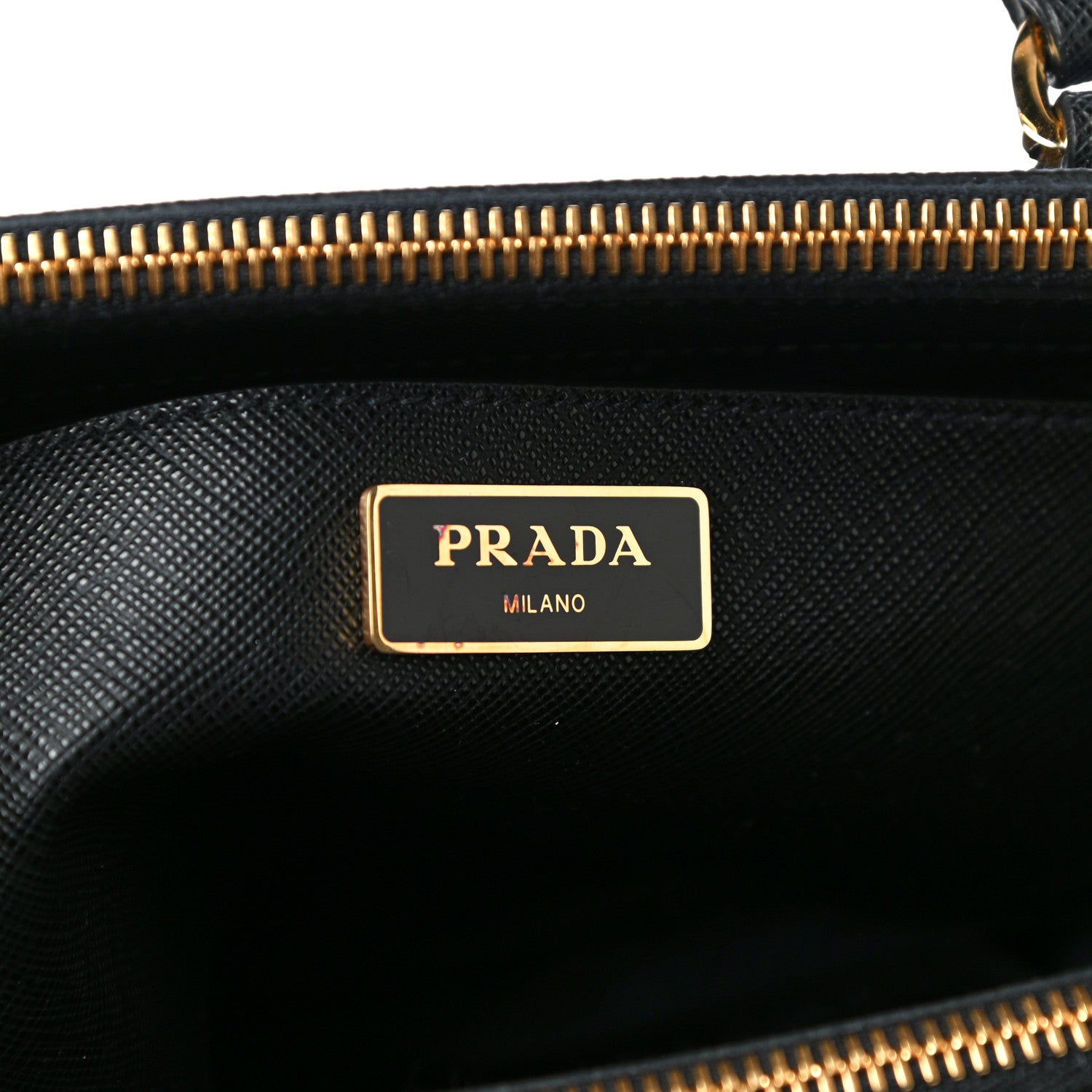 Prada Saffiano Lux Large Galleria Double Zip Tote Black 5 of 8