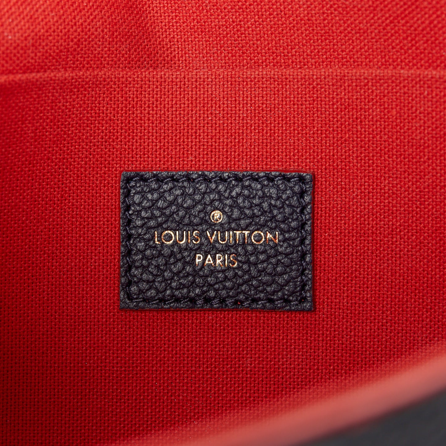 Empreinte Pochette Felicie Chain Wallet Marine Rouge