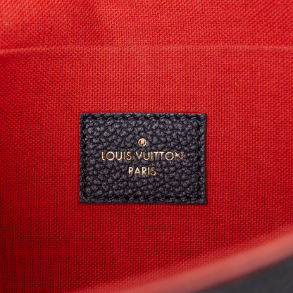 Louis Vuitton Empreinte Pochette Felicie Chain Wallet Marine Rouge 6 of 10