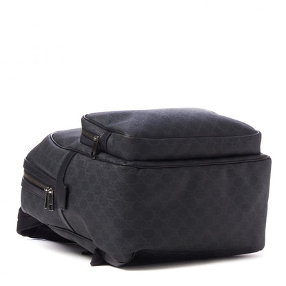 Gucci GG Supreme Monogram Medium Day Backpack Grey Black 3 of 8