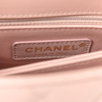 Chanel Caviar Quilted Extra Mini Coco Handle Flap Light Pink 7 of 8