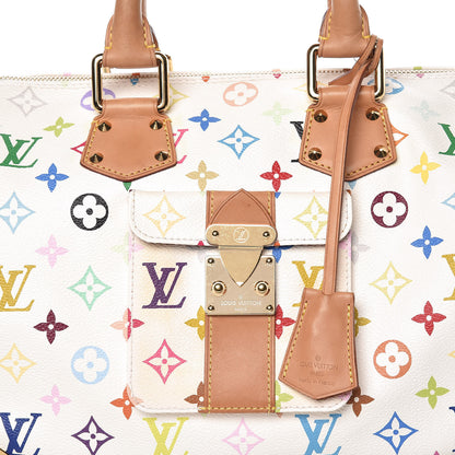 Louis Vuitton Monogram Multicolor Speedy 30 White 11 of 16