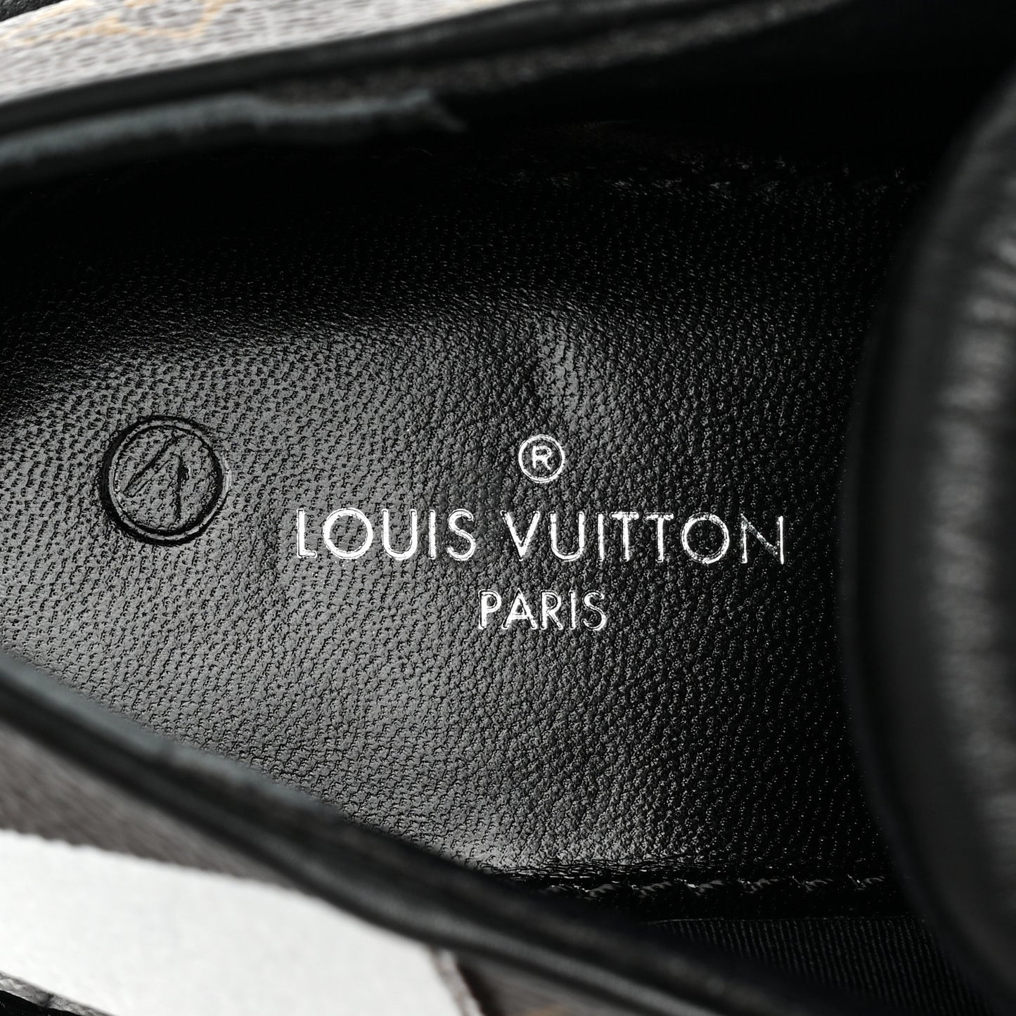 X LOL Monogram Calfskin Beaubourg Platform Derby Shoes 40 Gold Silver