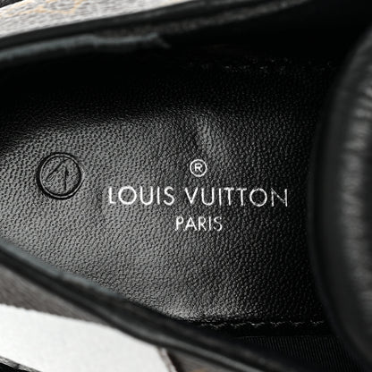 Louis Vuitton X LOL Monogram Calfskin Beaubourg Platform Derby Shoes 40 Gold Silver 8 of 9